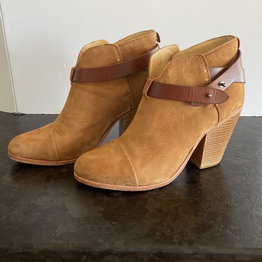 Rag & bone supple suede booties